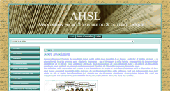 Desktop Screenshot of histoire-du-scoutisme-laique.fr